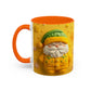 Yellow Sweater Santa Mug | Accent Coffee Mug
