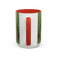 Green Knit Santa Mug | Accent Coffee Mug