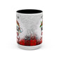 Just a Girl Who Loves Christmas Skull Mug | Accent Coffee Mug 11oz/15oz