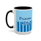 Princess Kitty Portrait Mug | Accent Coffee Mug