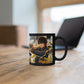 Death Note-Style Manga Panel Black Mug — 'Touta Matsuda' Anime Coffee Cup (11oz/15oz)