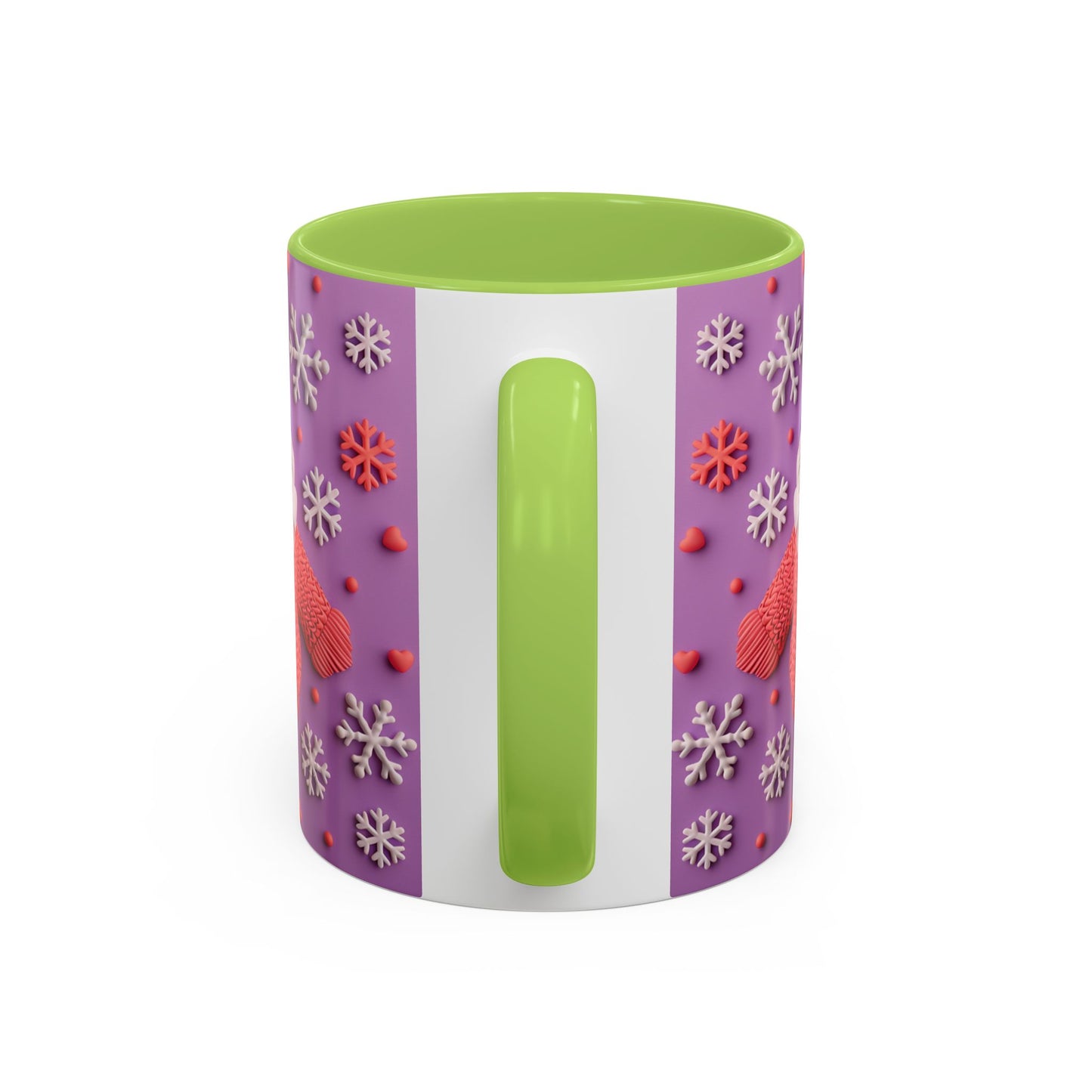 Knit Santa Pattern Mug | Accent Coffee Mug