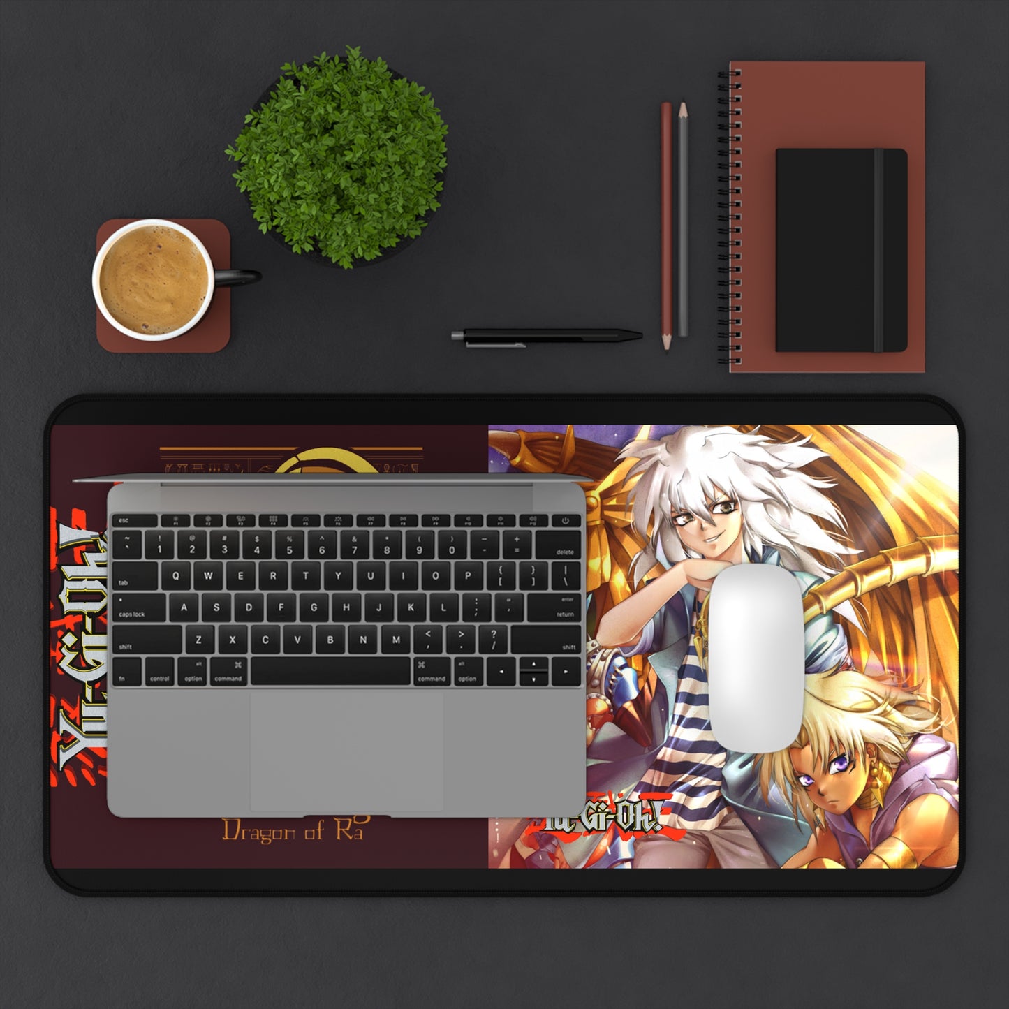 Yu-Gi-Oh! The Winged Dragon Desk Mat | Playmat-Style Gaming Mouse Pad