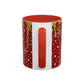 Grinch and Mouse Santa Mug | Accent Coffee Mug 11oz 15oz
