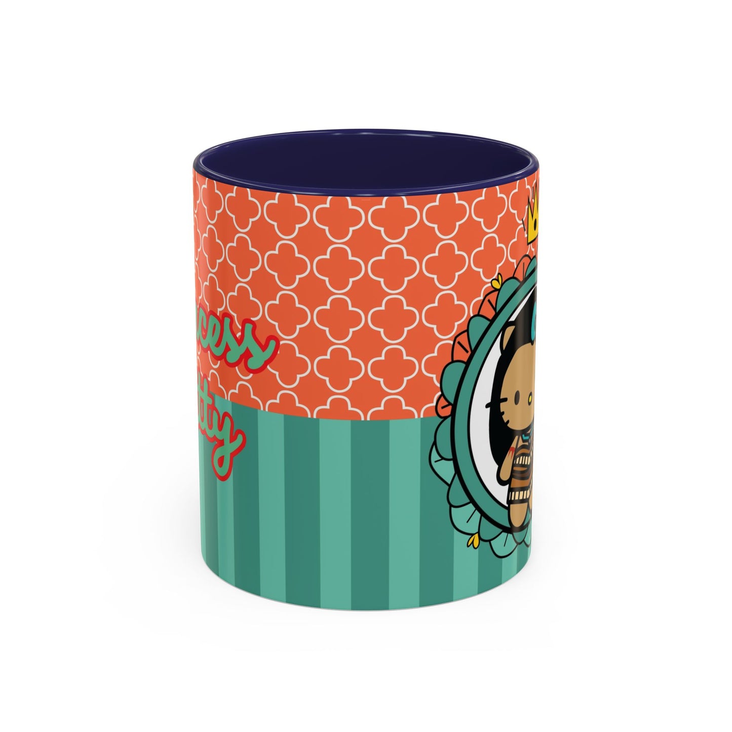 Kawaii Princess Girl Illustration Mug | Accent Coffee Mug 11oz 15oz