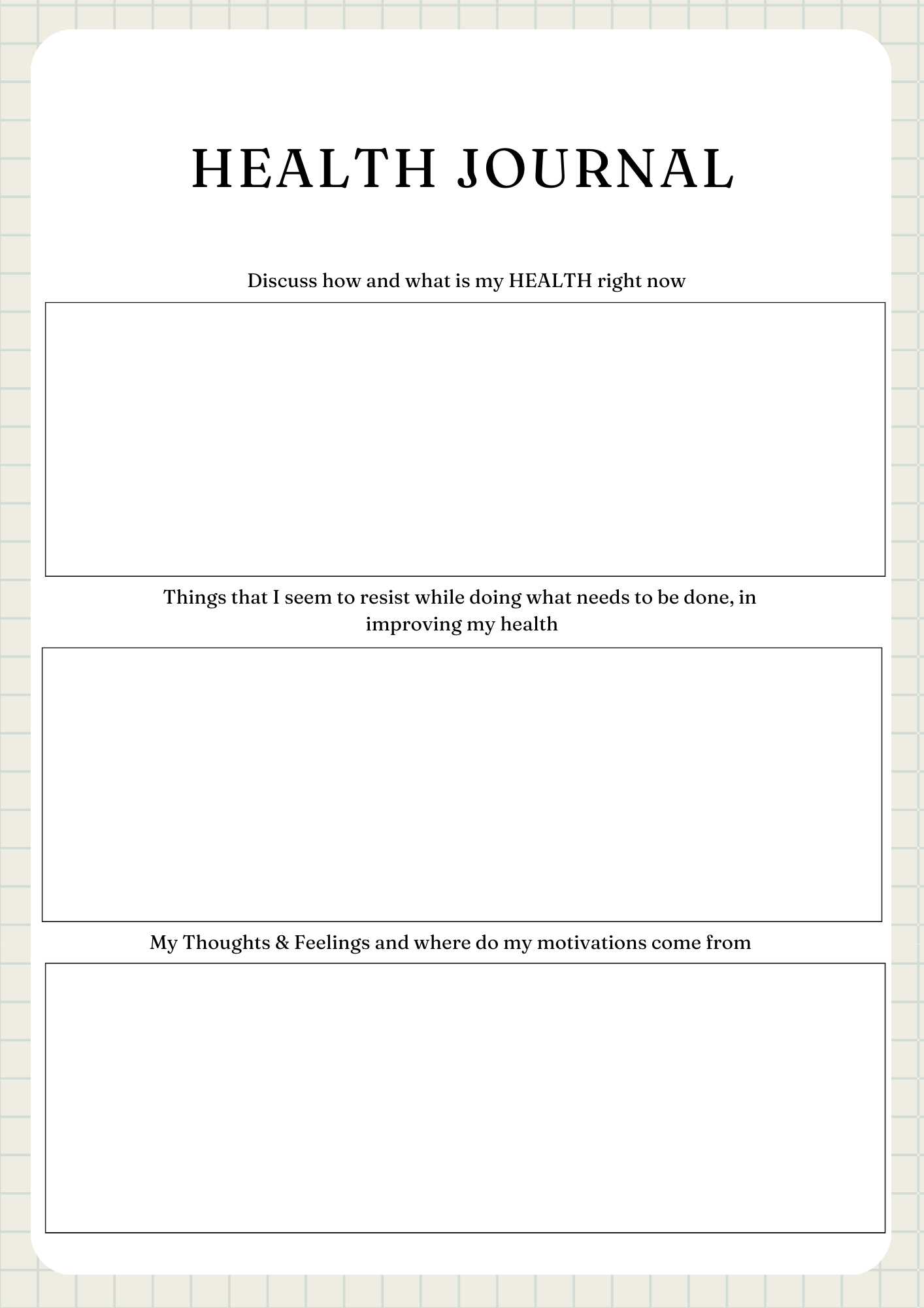 Nutrition Planner | Digital Download