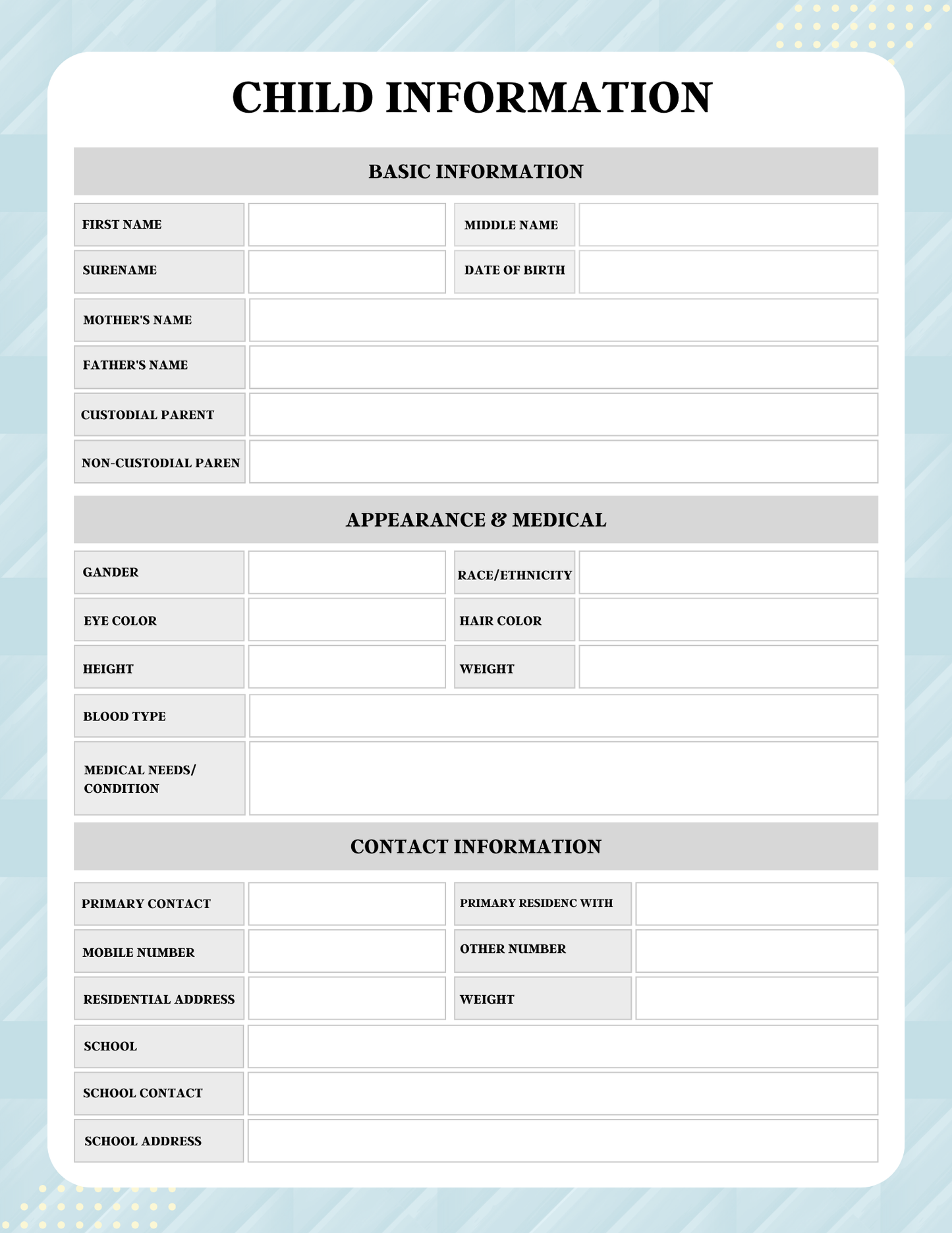 Health Care Planner | Digital Download