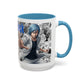 Anime Manga Accent Coffee Mug  Amai Mask Character Design (11/15oz)