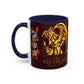 Yu-Gi-Oh! Art Accent Coffee Mug | Pharaonic and Shadi Design (11/15oz)