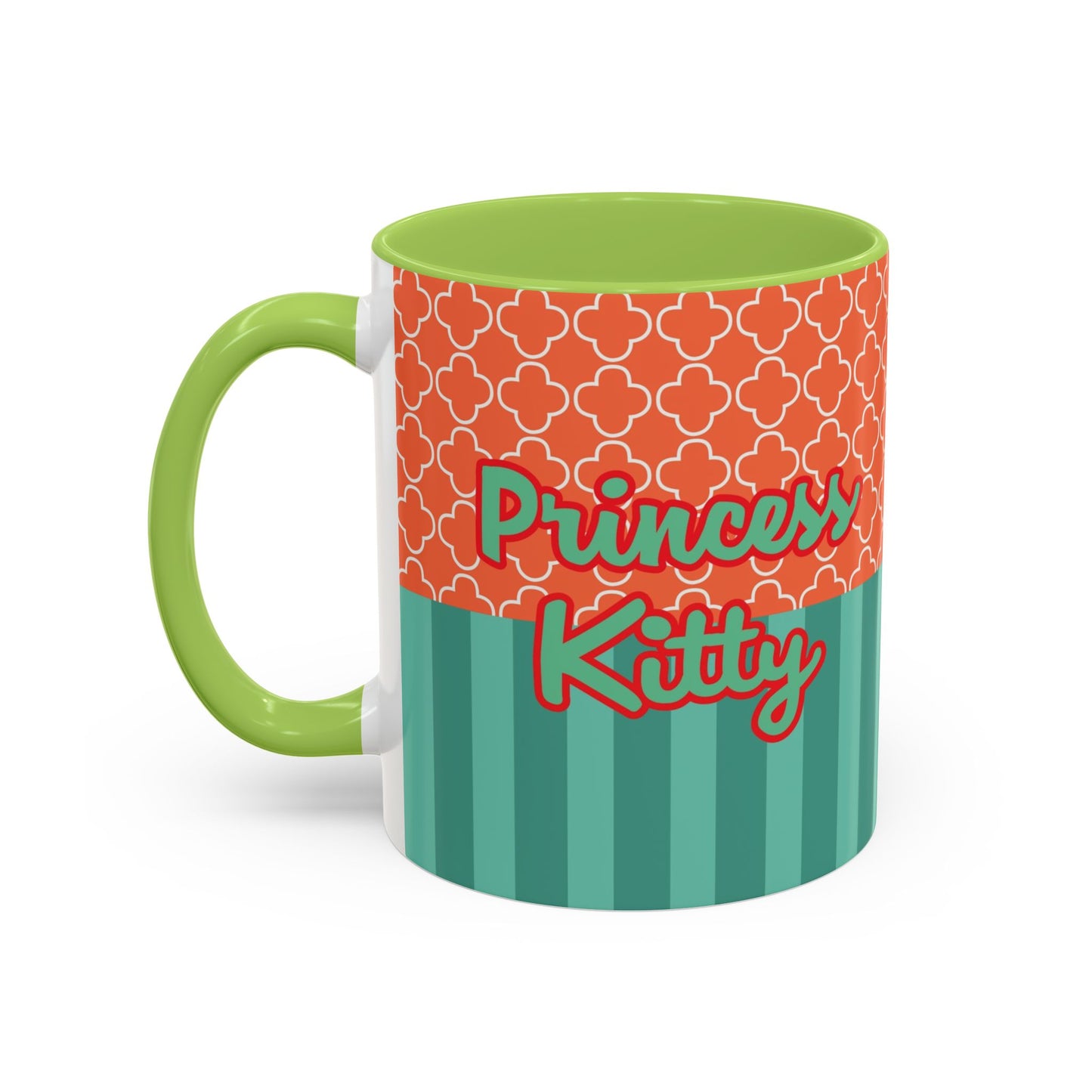 Kawaii Princess Girl Illustration Mug | Accent Coffee Mug 11oz 15oz