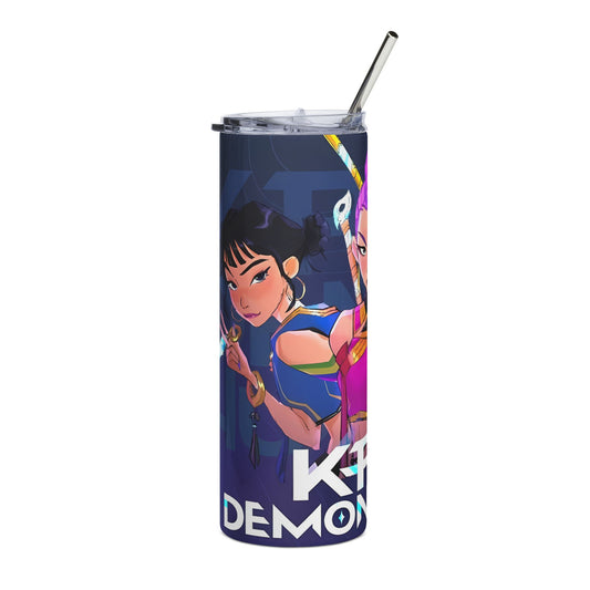 K/DA Pop Star Characters Tumbler | 20oz Stainless Steel Skinny Tumbler