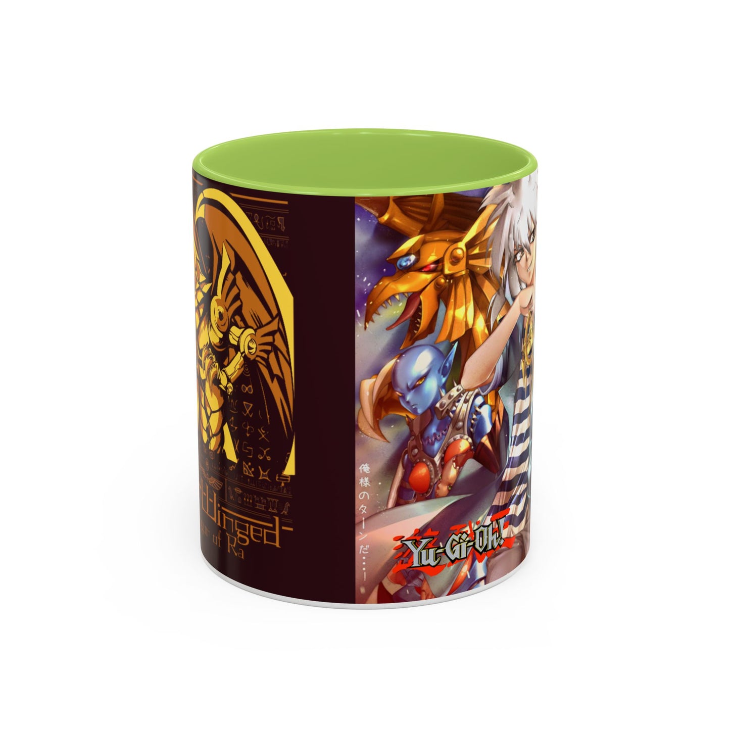 Yu-Gi-Oh! Art Accent Coffee Mug | Pharaonic and Shadi Design (11/15oz)