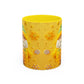 Yellow Sweater Santa Mug | Accent Coffee Mug