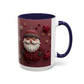 Cute Santa Face Holiday Mug | Christmas Accent Coffee Mug