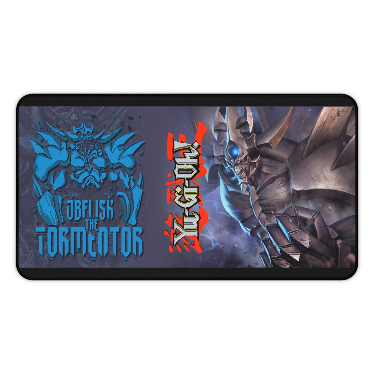 Gaming Desk Mat | Frostlord Warlord Battle Design with 'Obelisk the Tormentor' Artwork