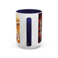 Yu-Gi-Oh! Art Accent Coffee Mug | Pharaonic and Shadi Design (11/15oz)