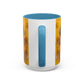 Yellow Sweater Santa Mug | Accent Coffee Mug