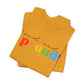 loud and proud! rainbow text Tee | LGBTQ pride T-shirt