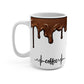 Snoopy Chocolate Drip Mug | 15oz Ceramic Coffee Cup
