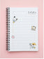 Pochacco Kawaii Custom Spiral Notebook & Journal