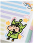 Kawaii Memo Pad — Cute Cartoon Character Memo Pad for School, Office & Everyday Notes