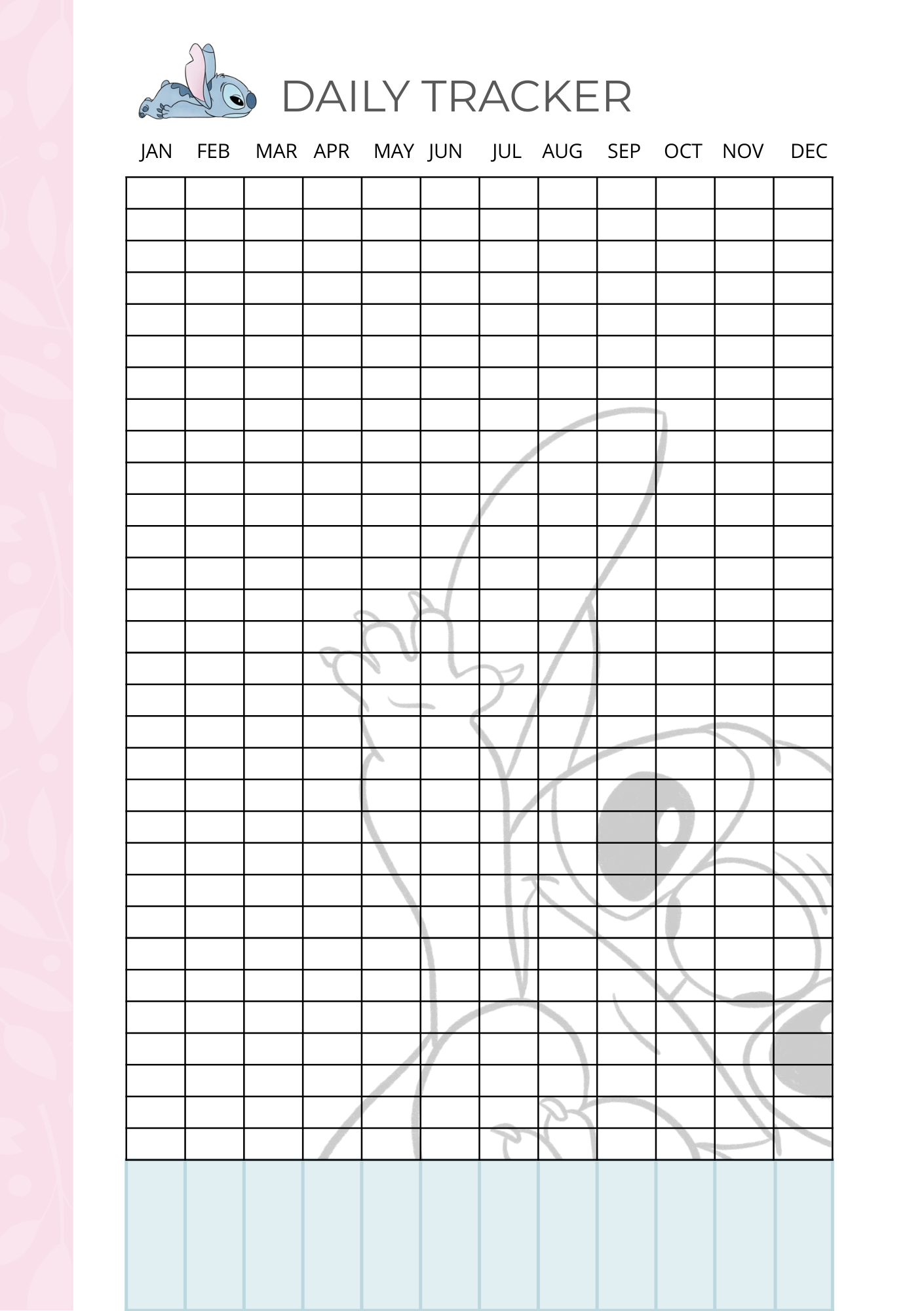 Stitch Inspired 2026 Planner | Digital Download