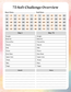75 Soft Challenge Tracker | Digital Download