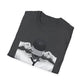 Man in Tie and Cap T-Shirt | Monochrome Portrait Tee