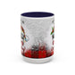 Just a Girl Who Loves Christmas Skull Mug | Accent Coffee Mug 11oz/15oz