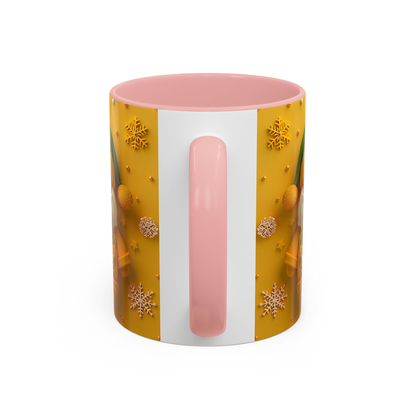 Yellow Sweater Santa Mug | Accent Coffee Mug