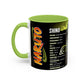 Naruto Shippuden Shino Aburame Accent Coffee Mug  Anime Character Fan Gift (11/15oz)