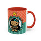 Kawaii Princess Girl Illustration Mug | Accent Coffee Mug 11oz 15oz