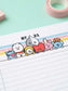 BT21 Official-Style Character Spiral Notebook & Journal