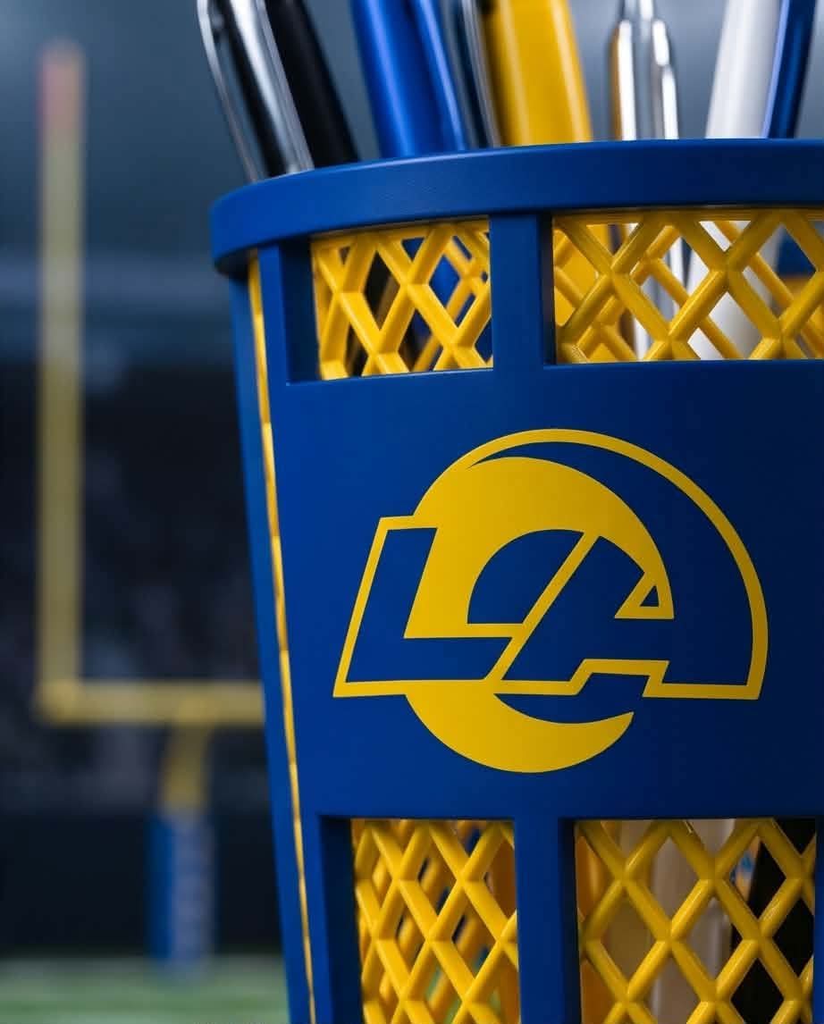 Los Angeles Rams 3D-Printed Pen & Pencil Holder