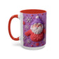 Knit Santa Pattern Mug | Accent Coffee Mug