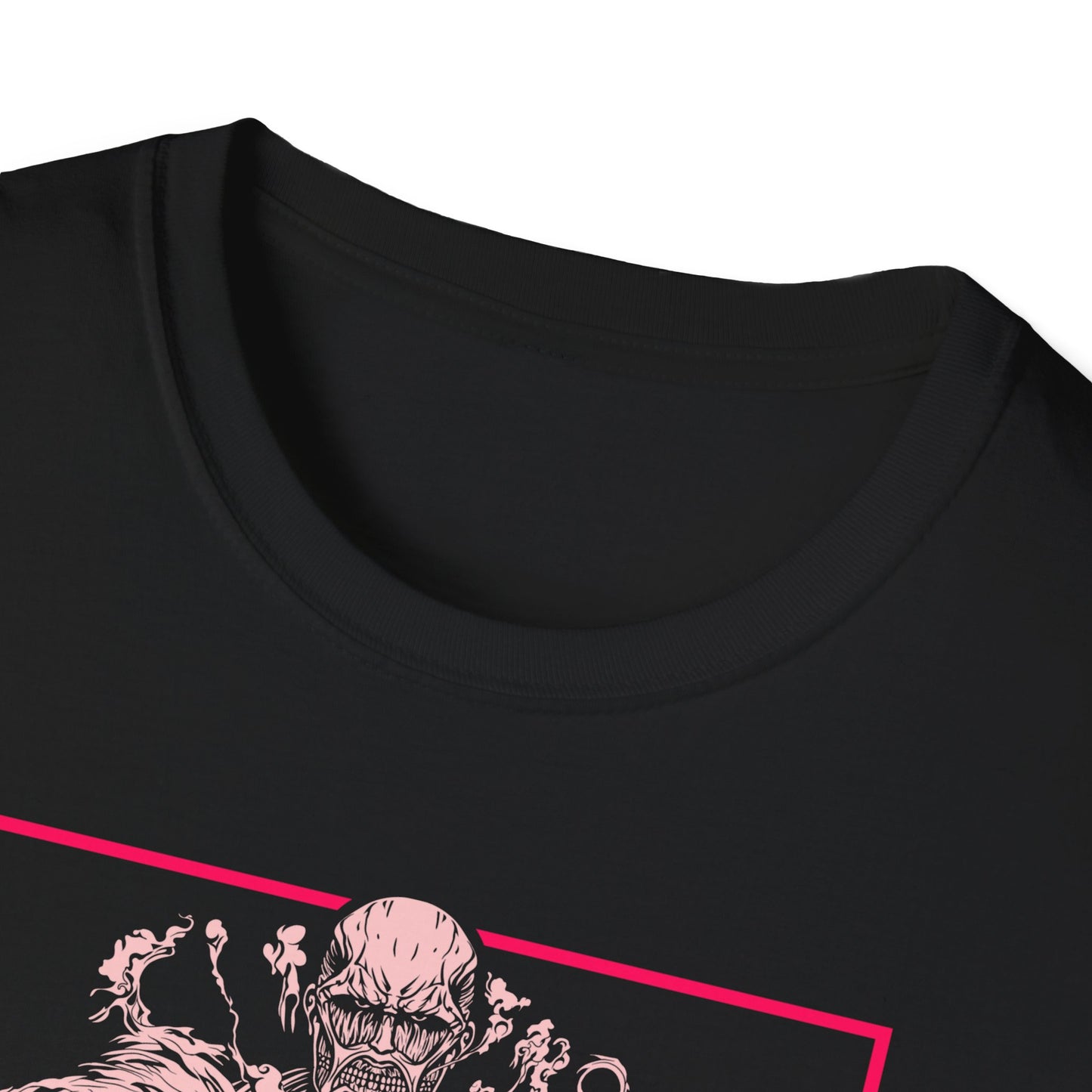 Anime Pink Attack on Titan Collage Graphic Tee