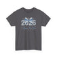 2026 Happy New Year Tee Festive Blue Bow New Year T-Shirt