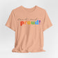 loud and proud! rainbow text Tee | LGBTQ pride T-shirt