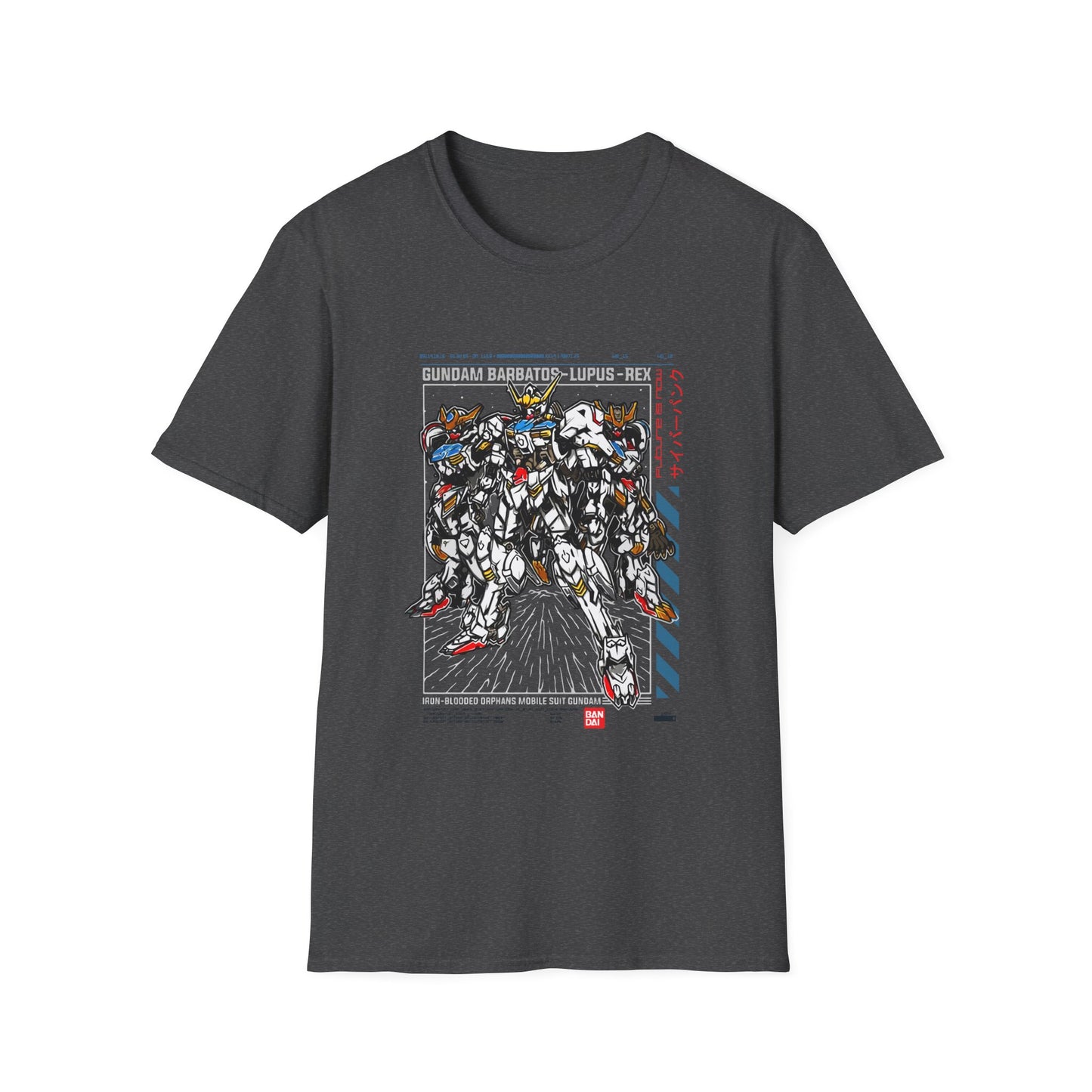 Gundam Mobile Suit Graphic T-Shirt — Anime Mecha Poster Tee