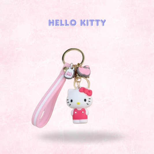 Kawaii Wristlet/ Key fob charms