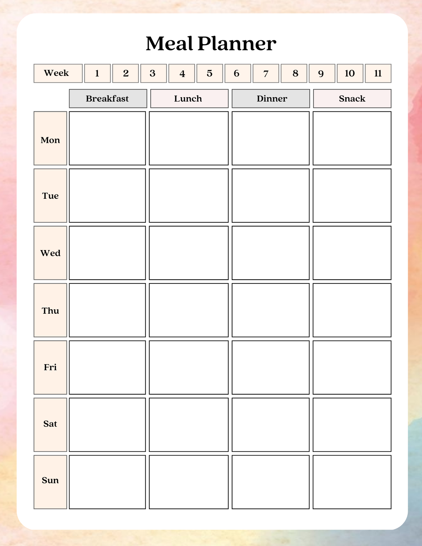 75 Soft Challenge Tracker | Digital Download