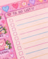 Pink Sanctuary To-Do List Memo Pad