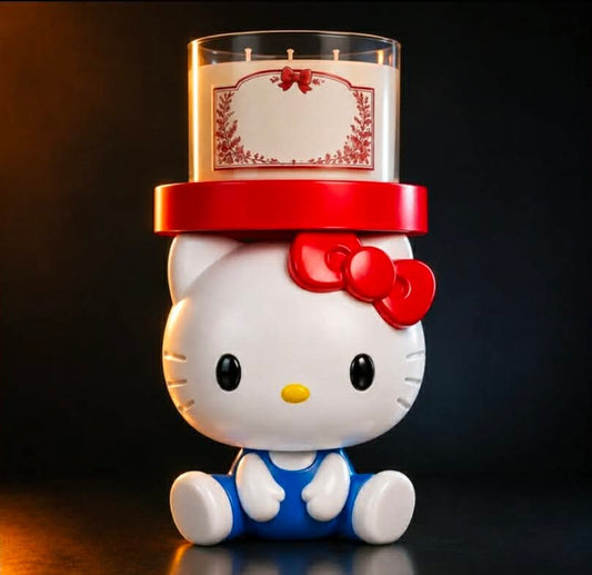 Hello Kitty Candle Jar Holder