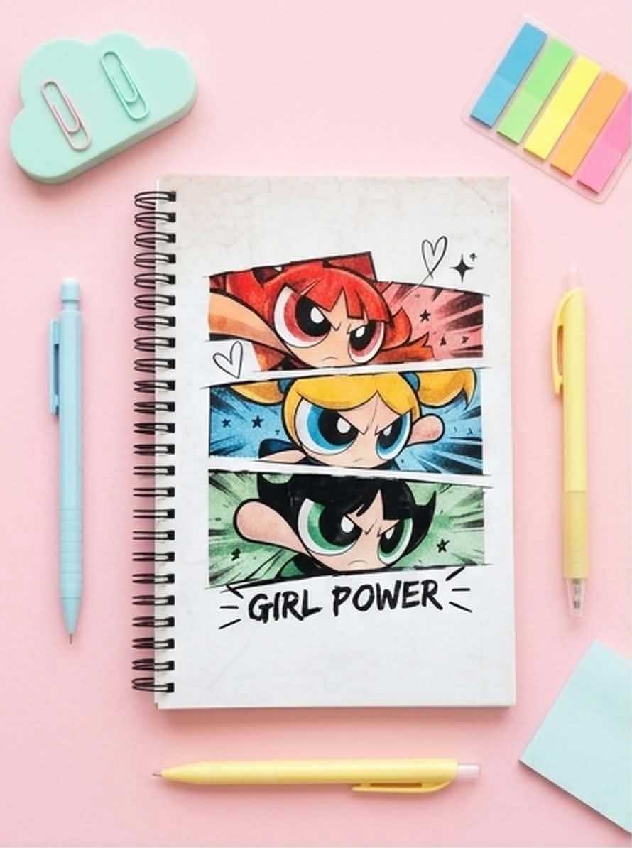 The Powerpuff Girls Spiral Notebook & Journal