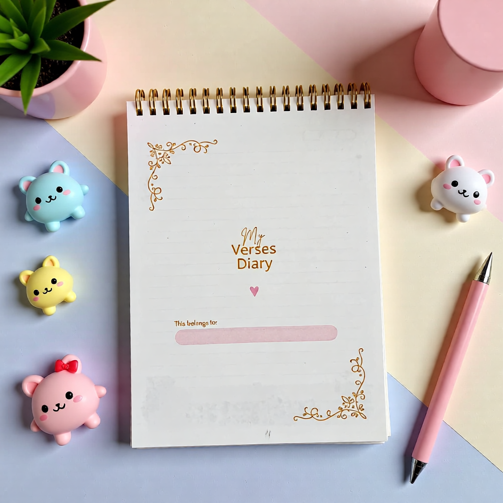 My Bible Verses Diary | Devotional Notebook