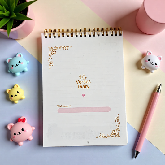 My Bible Verses Diary | Devotional Notebook
