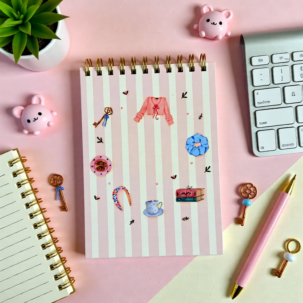 Kawaii Coquette Notebook