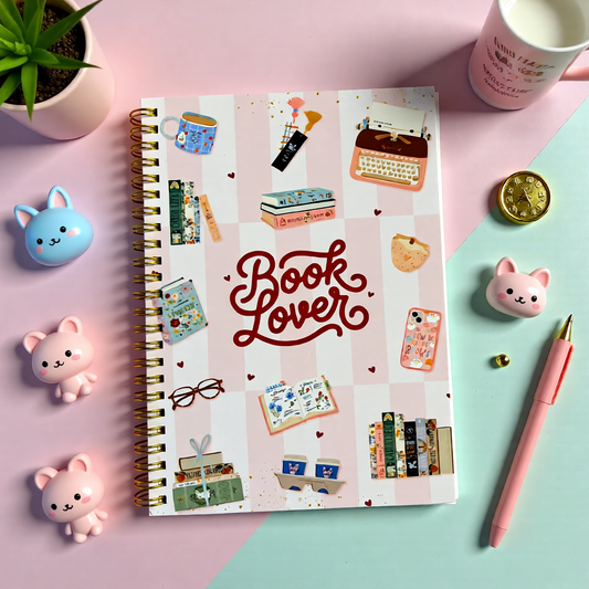 Kawaii Book Lover Notebook