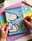 Kawaii Snoopy Spiral Notepad
