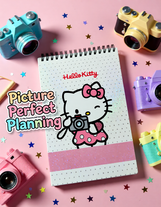 Kawaii Hello Kitty Spiral Notepad